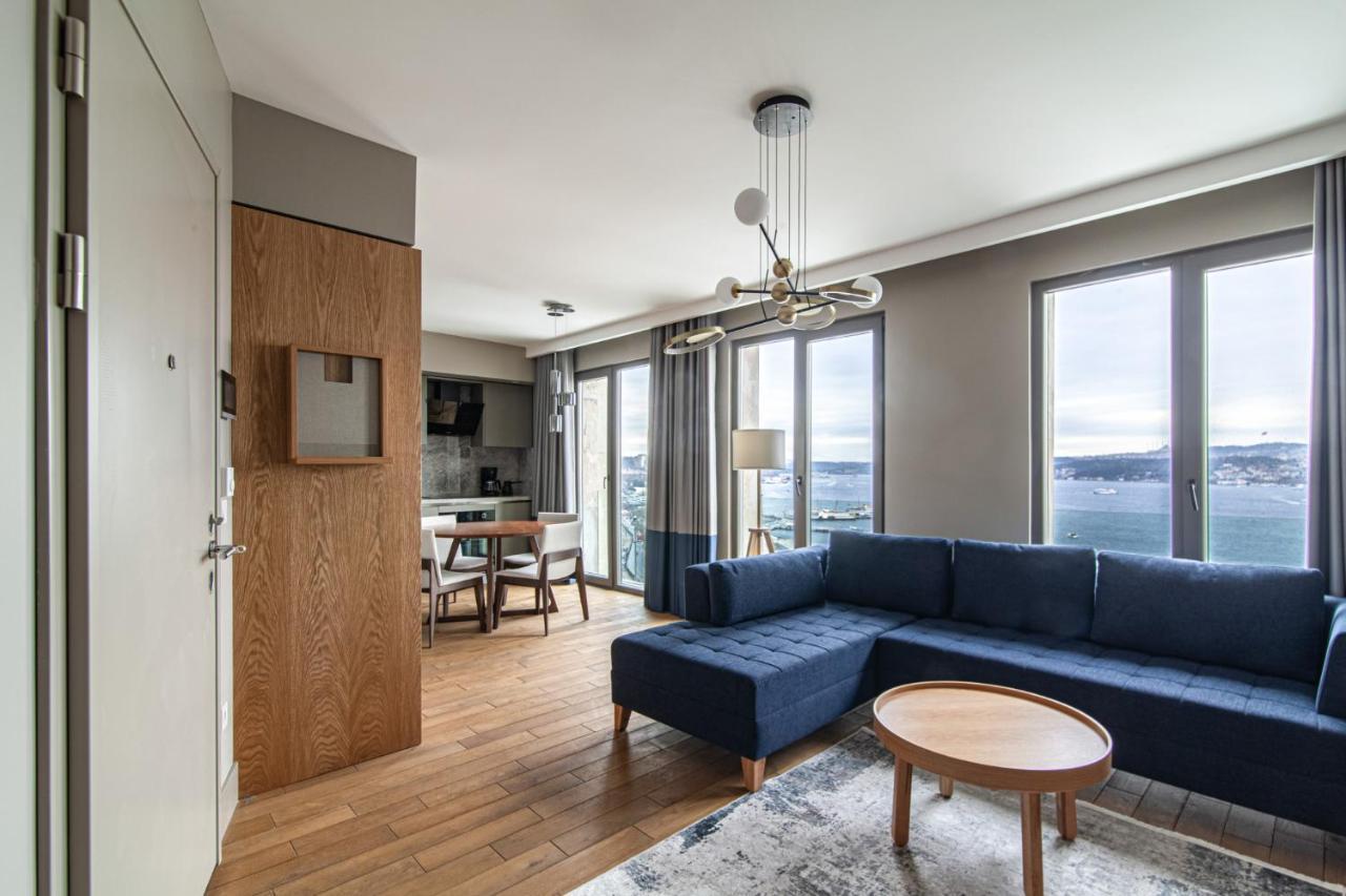Flat With Panoramic Bosphorus View In Cihangir Istanbul Exterior photo