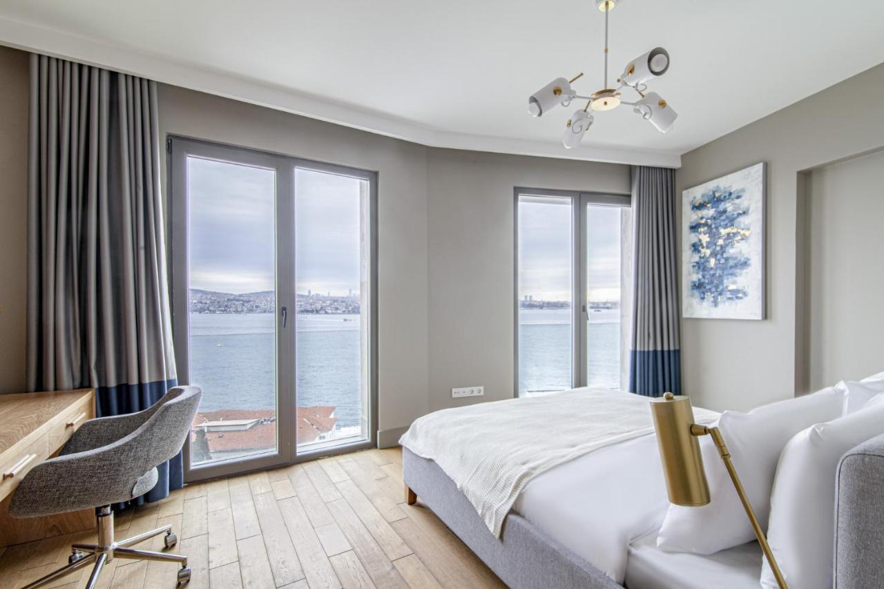 Flat With Panoramic Bosphorus View In Cihangir Istanbul Exterior photo