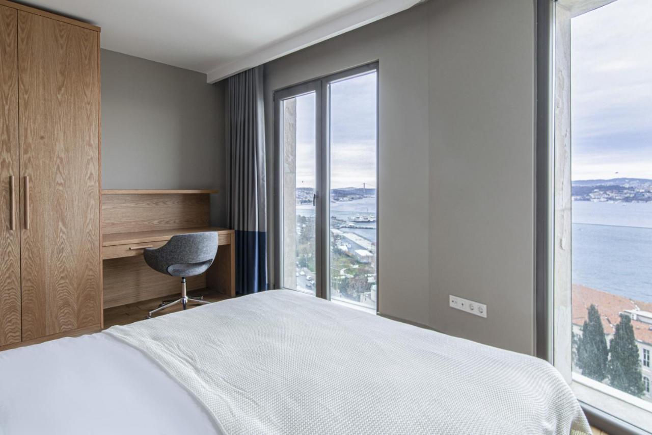 Flat With Panoramic Bosphorus View In Cihangir Istanbul Exterior photo