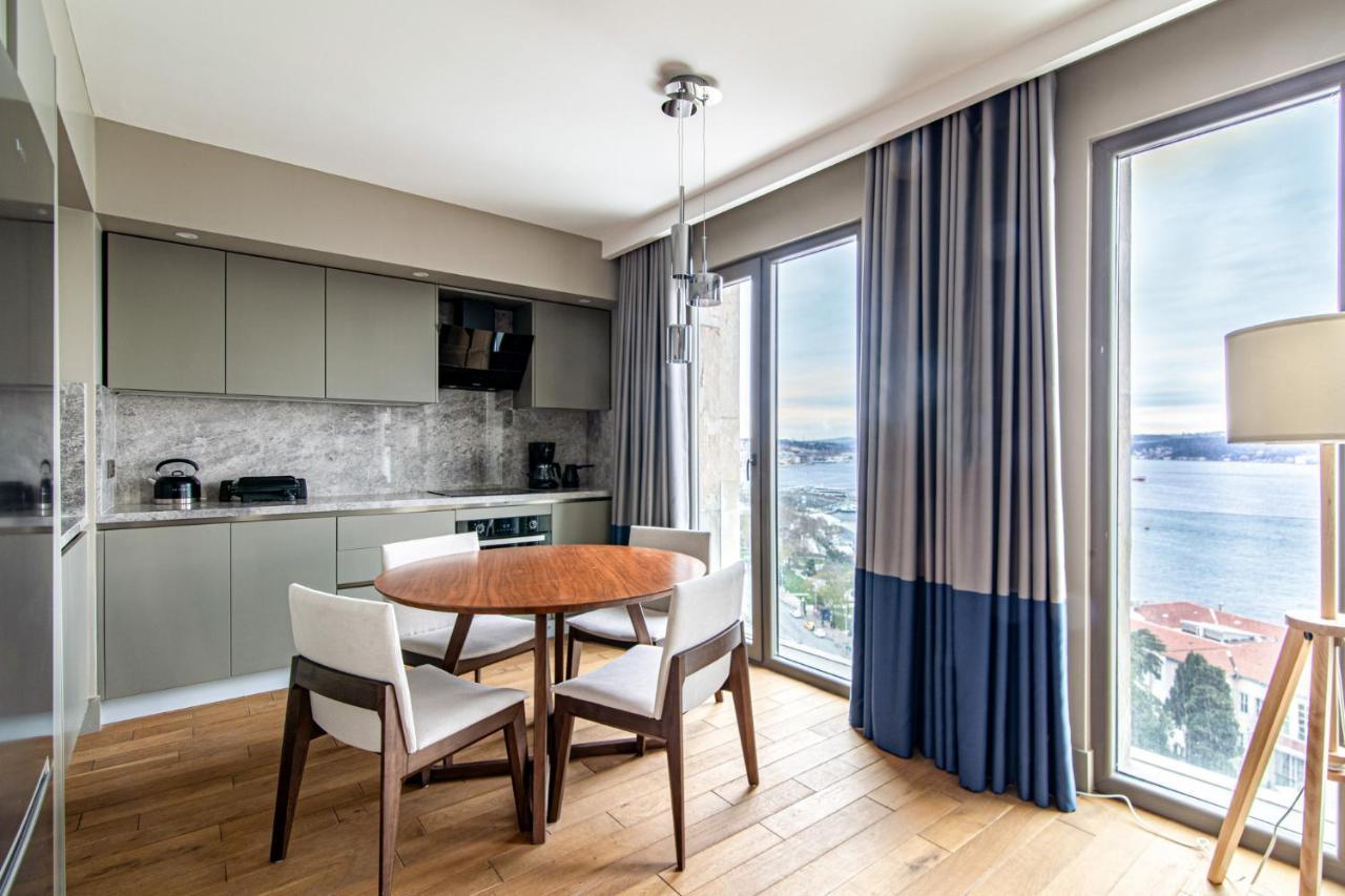 Flat With Panoramic Bosphorus View In Cihangir Istanbul Exterior photo